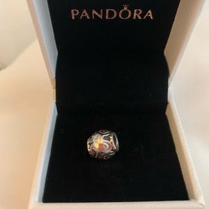 Pandora Pink Ribbon Charm